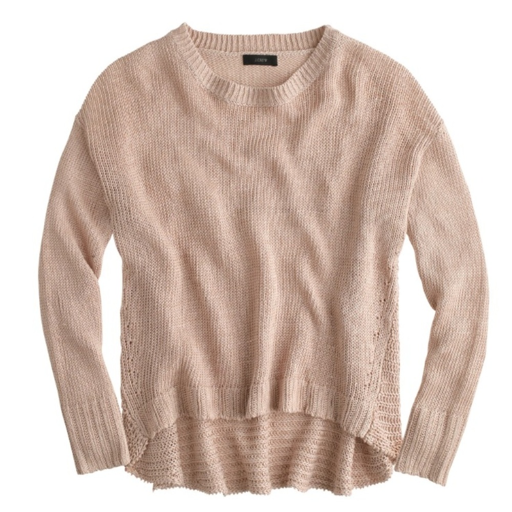 New J. Crew Textured Beach Sweater Size XL